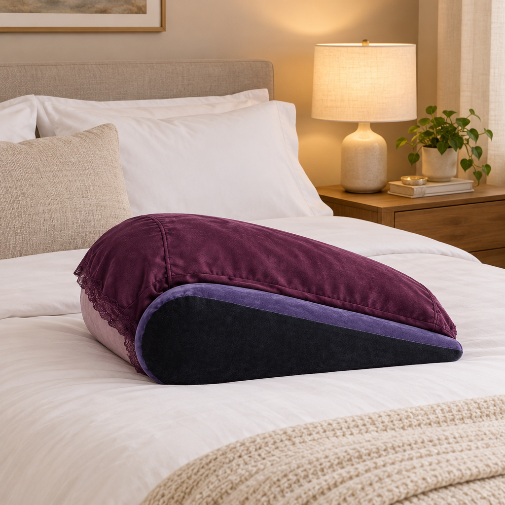Waterproof Inflatable Pillow in a cozy bedroom